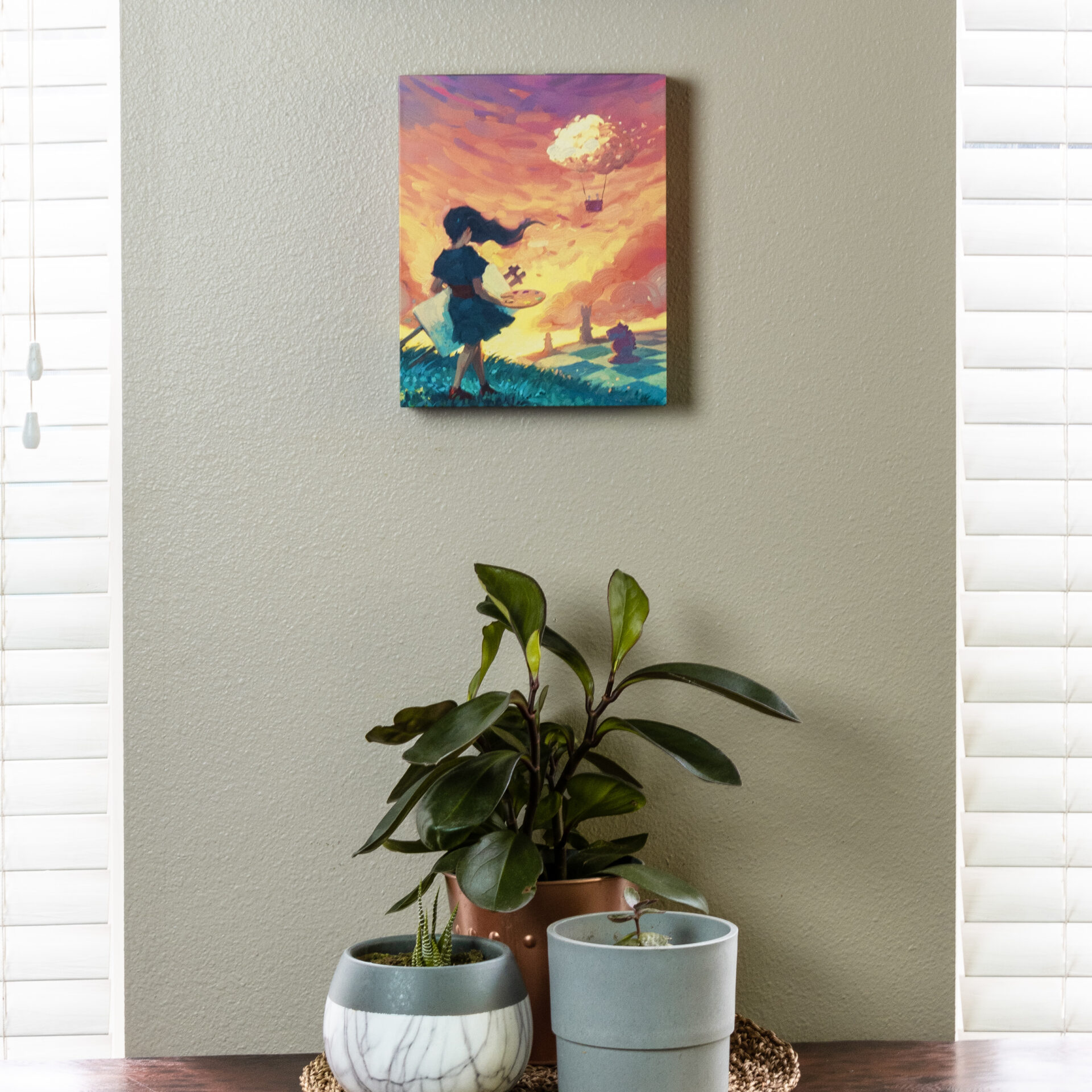 Hang the entire game on your wall as decoration!