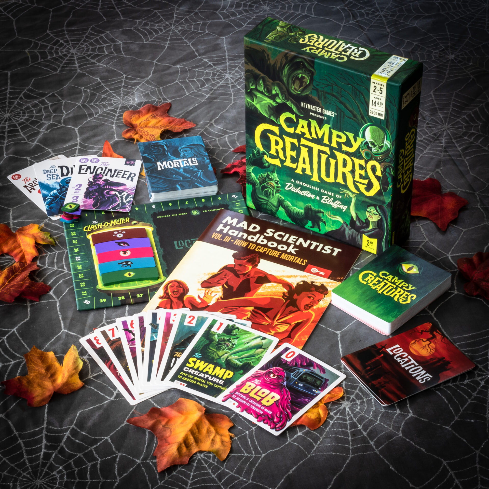 The colorful components of Campy Creatures